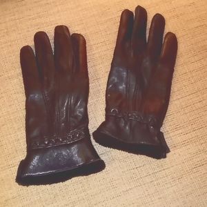 Gently Loved Genuine Leather Gloves